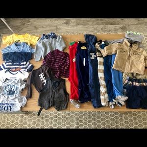 Lot of Boys Clothes 12-18 Months